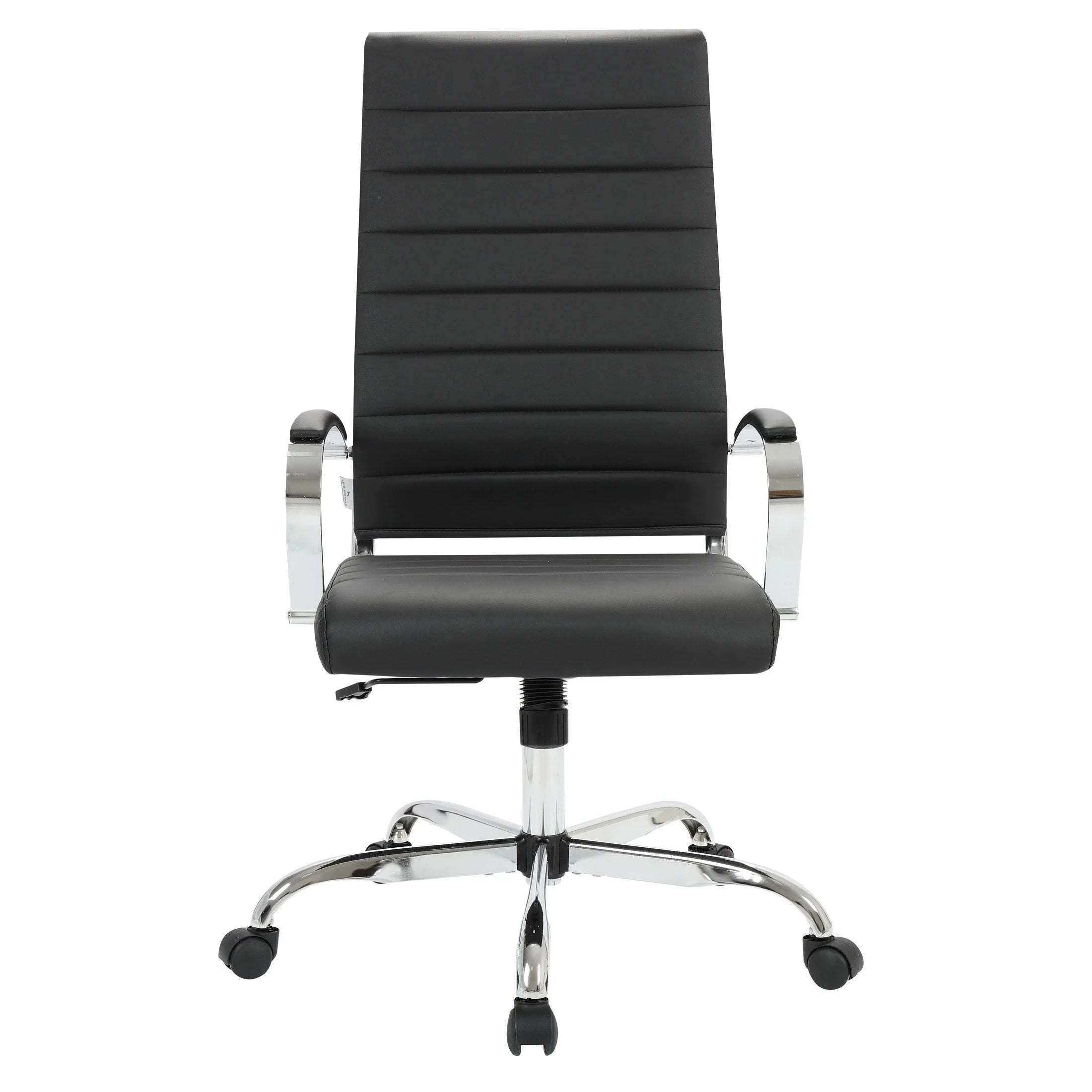 Benmar High-Back Leather Adjustable Office Conference Chair - Elax Furniture
